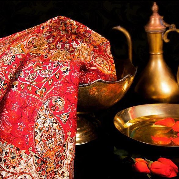 خرید رومیزی ترمه حسینی